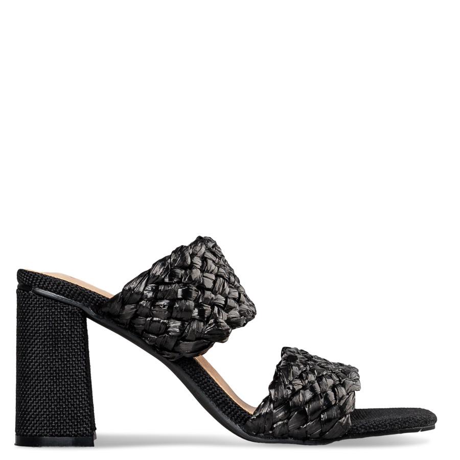 Envie Shoes - BRAIDED STRAW MULES - E65-19242-34