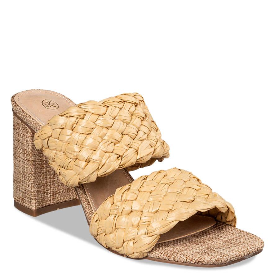 Envie Shoes - BRAIDED STRAW MULES - E65-19242-36