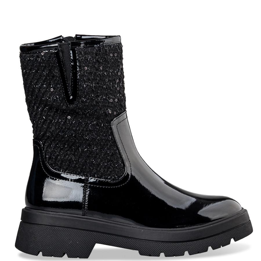 Envie Shoes - EMBELLISHED BIKER BOOTΙΕS - E42-20100-34