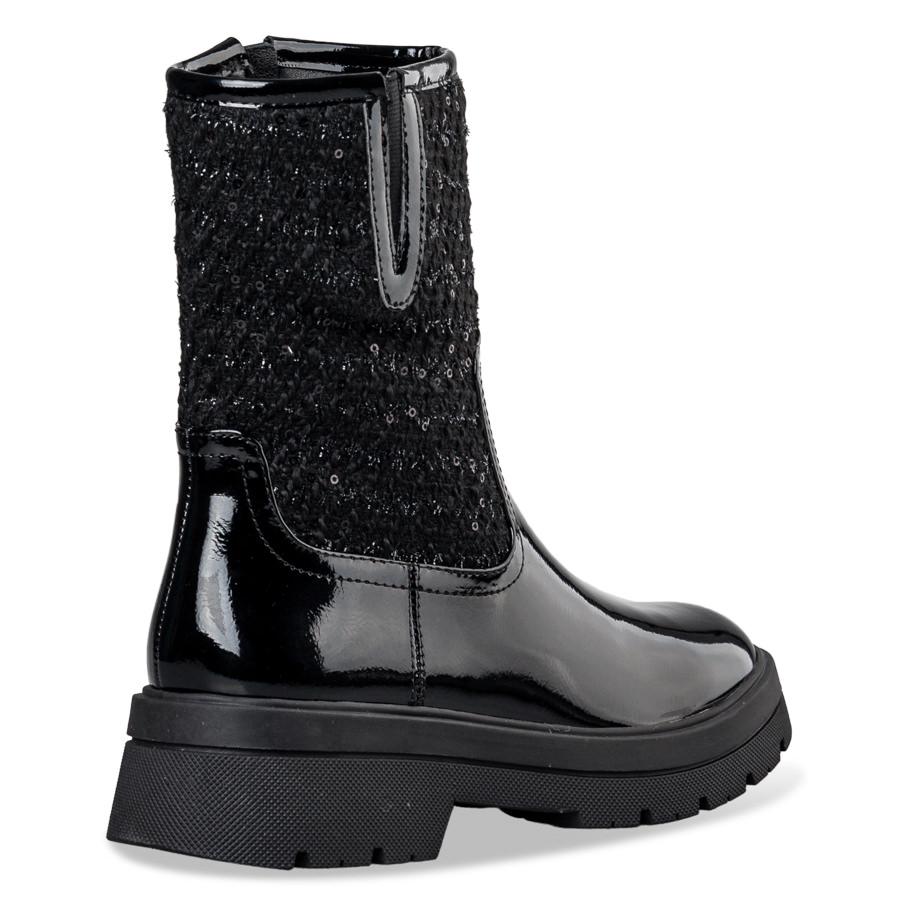 Envie Shoes - EMBELLISHED BIKER BOOTΙΕS - E42-20100-34