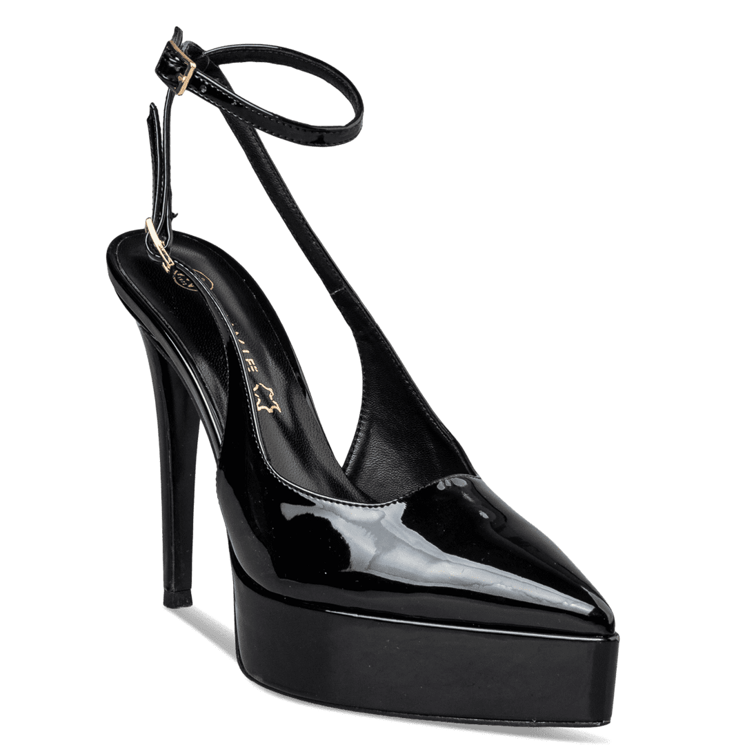Envie Shoes - PLATFORM HEEL BOW PUMPS - E02-22251-34