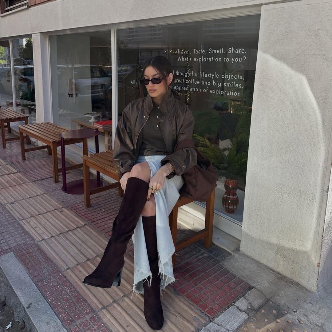 SUEDE DREAMS - Συνθετικό Δέρμα - ΚΑΦΕ - Μπότες | EnvieShoes