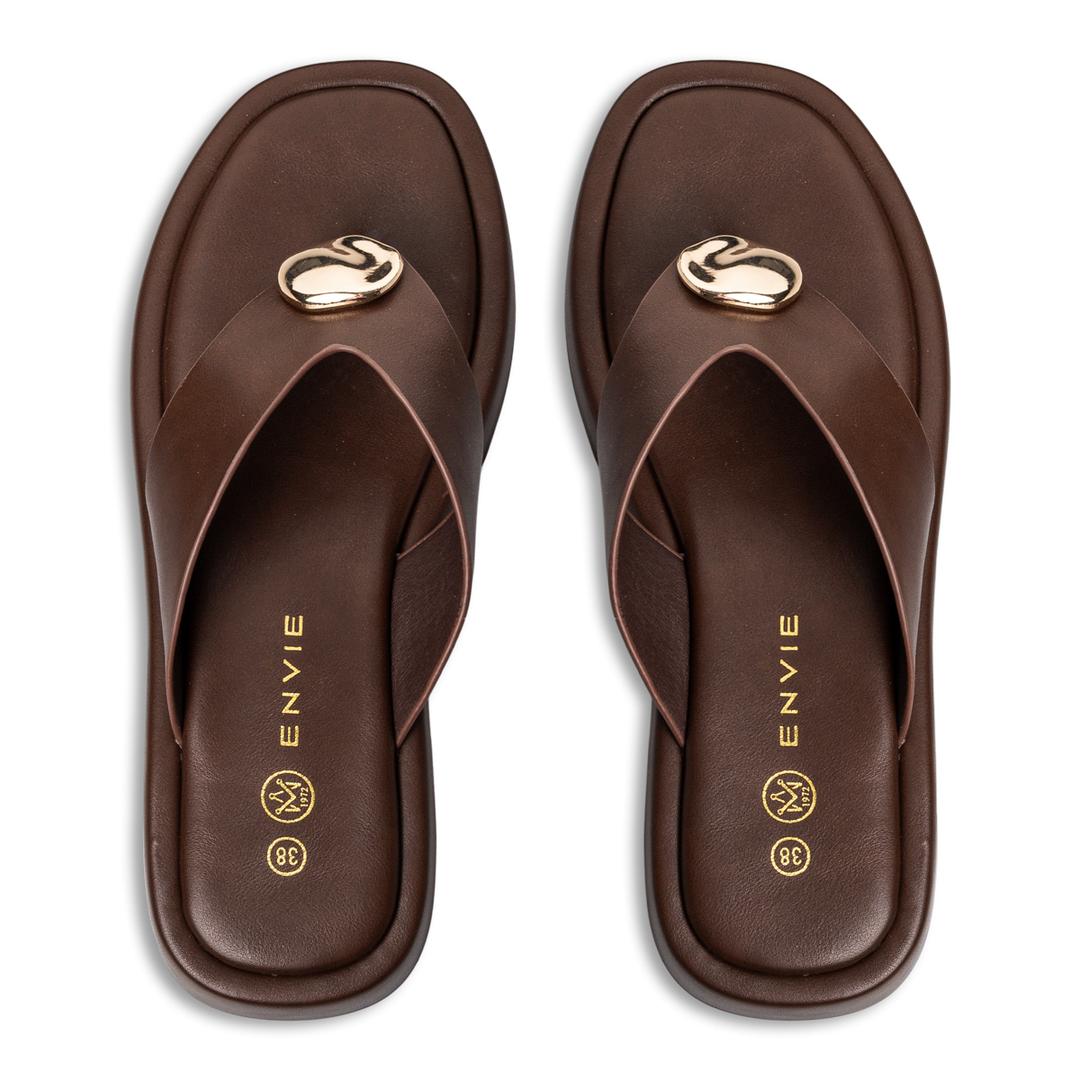 Envie Shoes - FLATFORM THONG SANDALS - E32-23020-28