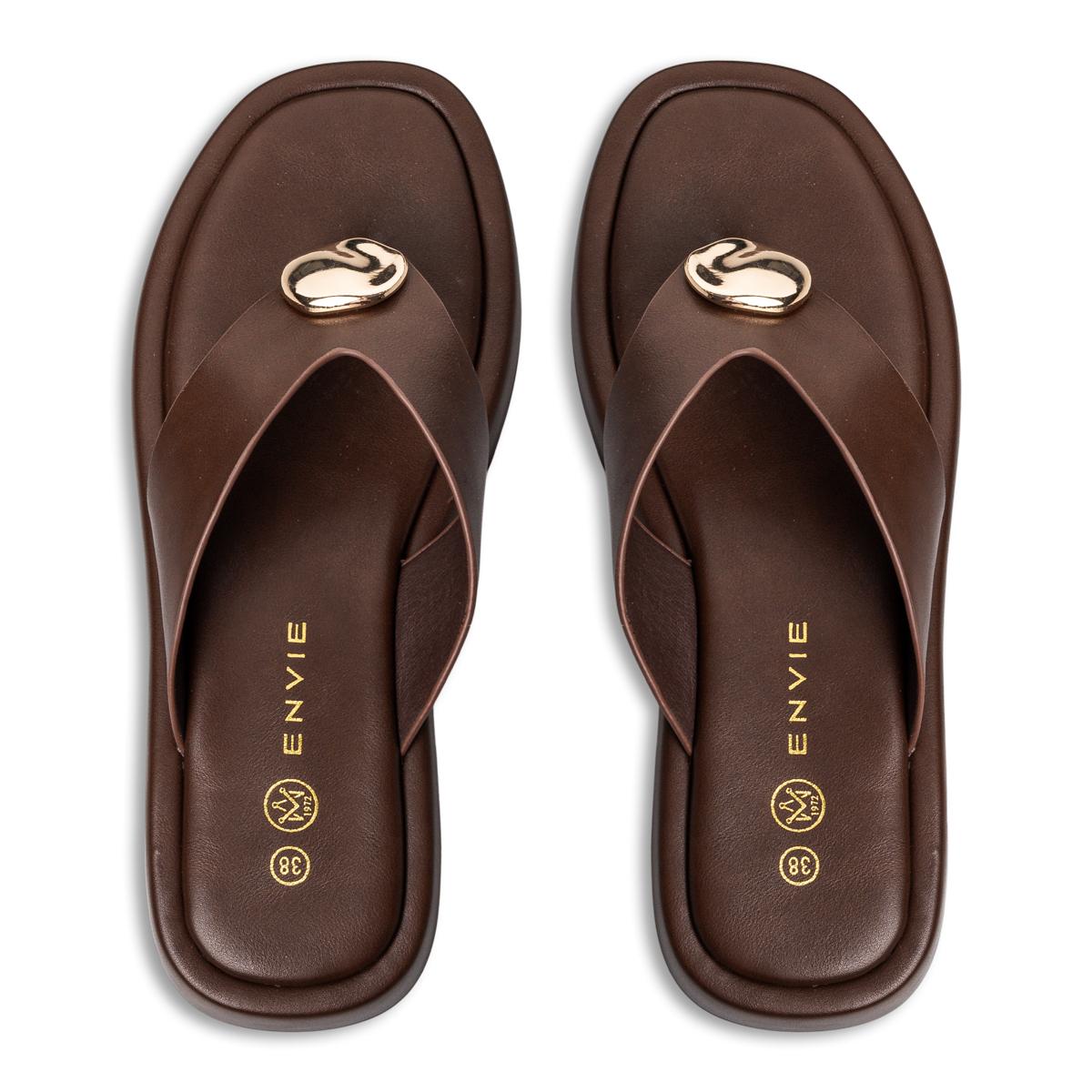 Envie Shoes - FLATFORM THONG SANDALS - E32-23020-28