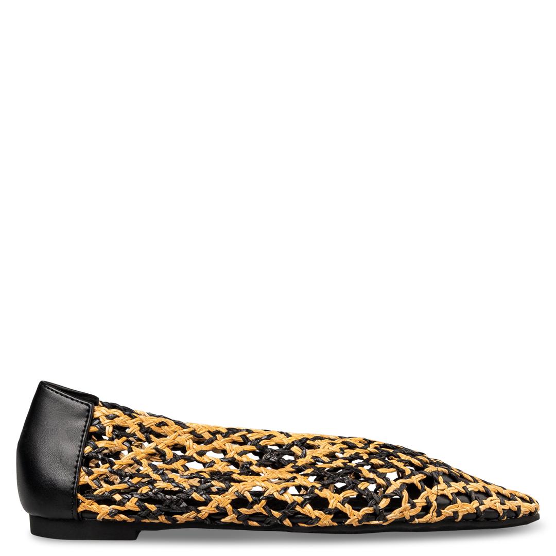 Envie Shoes - WOVEN BALLET FLATS - E96-23346-34