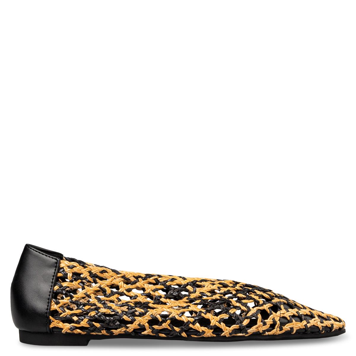 Envie Shoes - WOVEN BALLET FLATS - E96-23346-34