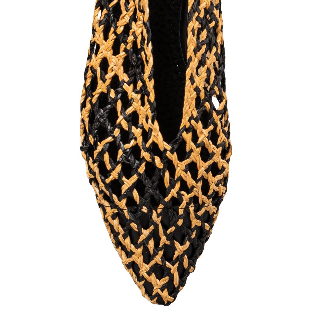 Envie Shoes - WOVEN BALLET FLATS - E96-23346-34