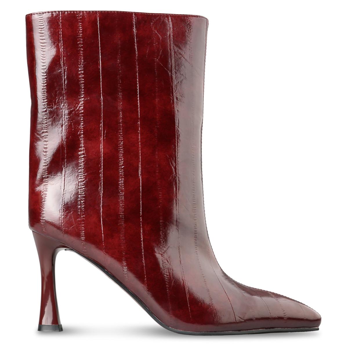 Envie Shoes - CROC-EFFECT BOOTIES - E84-24389-39