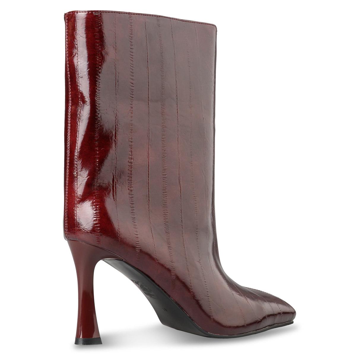 Envie Shoes - CROC-EFFECT BOOTIES - E84-24389-39