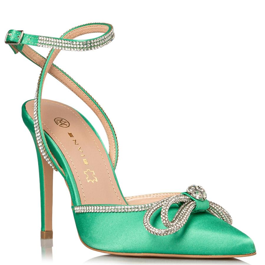 Envie Shoes - BOW-DETAIL POINTED PUMPS - E02-15150-48