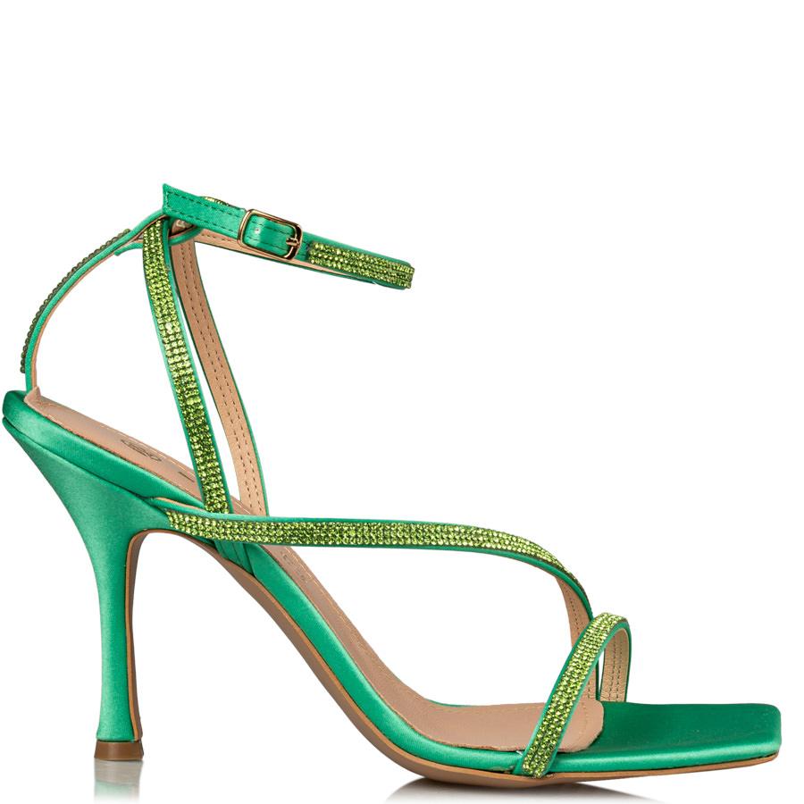 Envie Shoes - CRYSTAL EMBELLISHED SANDALS - E02-15164-48