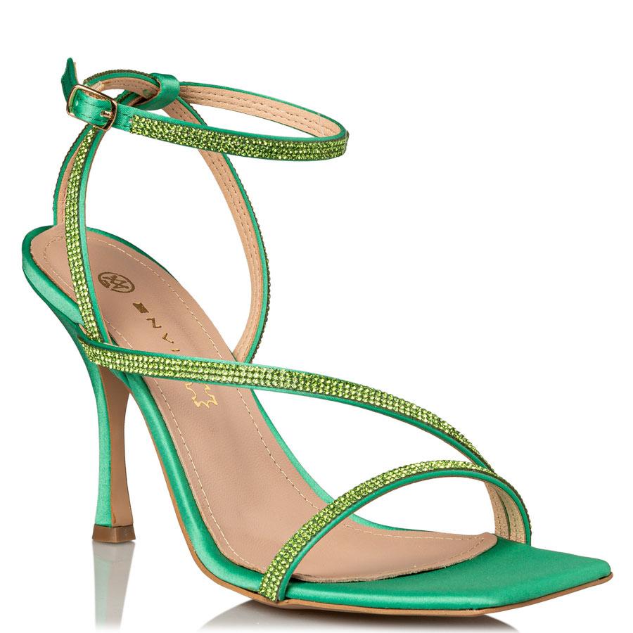 Envie Shoes - CRYSTAL EMBELLISHED SANDALS - E02-15164-48