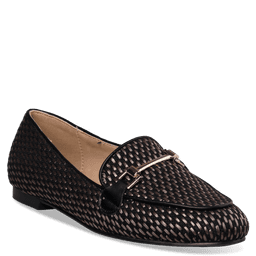 Envie Shoes - RAFFIA-EFFECT LOAFERS - E84-21246-34