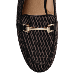 Envie Shoes - RAFFIA-EFFECT LOAFERS - E84-21246-34