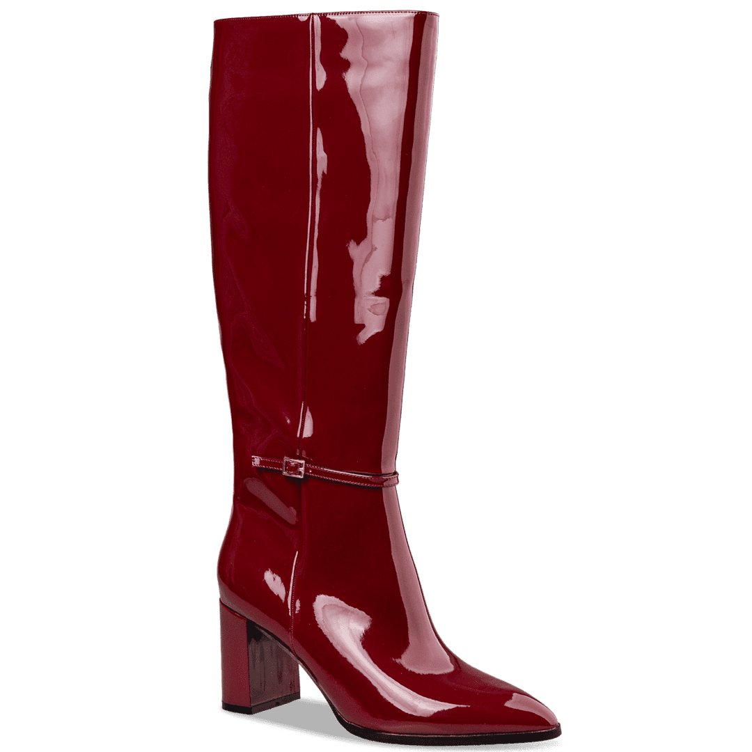 Envie Shoes - POINTED TOE SHINY BOOTS - E45-22423-30