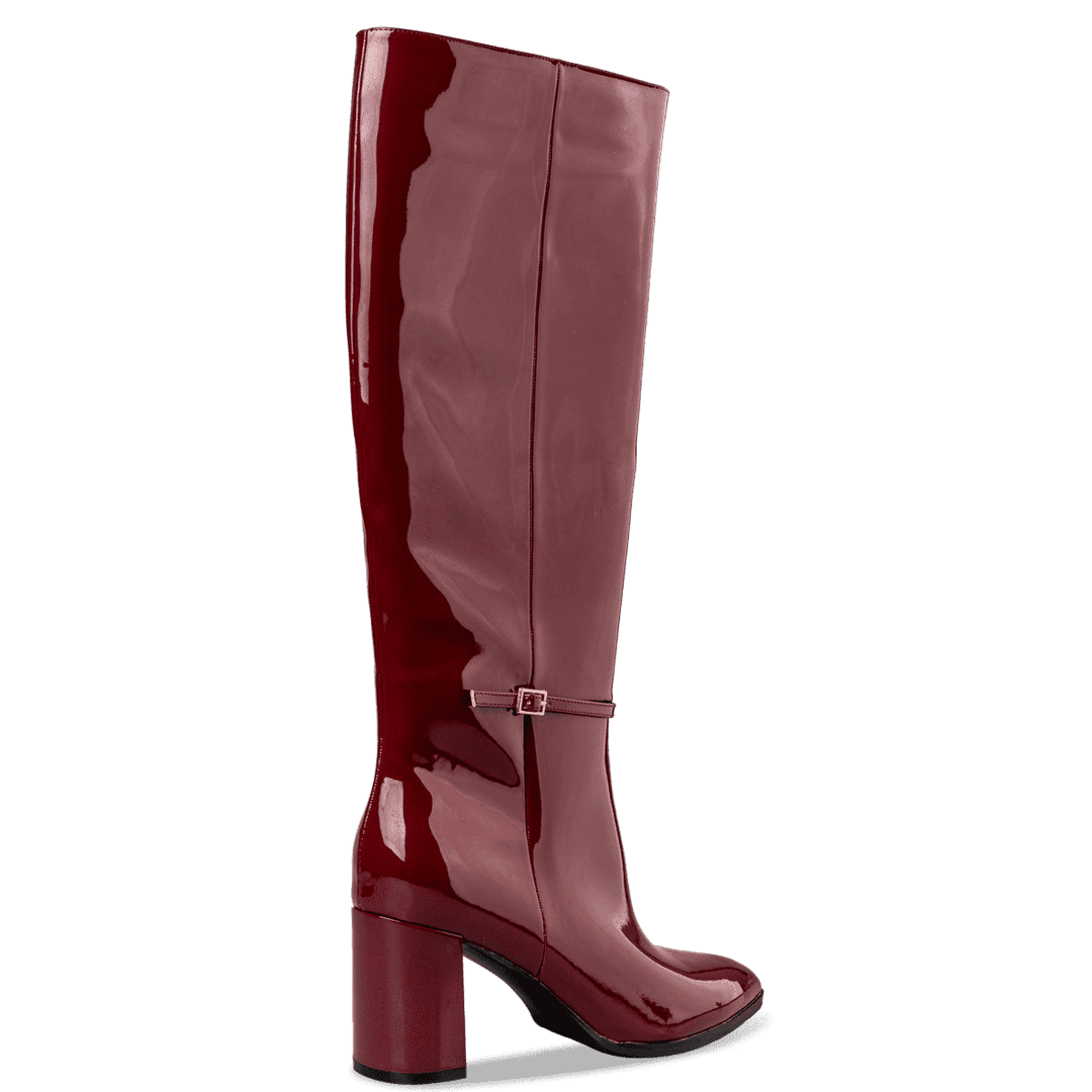 Envie Shoes - POINTED TOE SHINY BOOTS - E45-22423-30