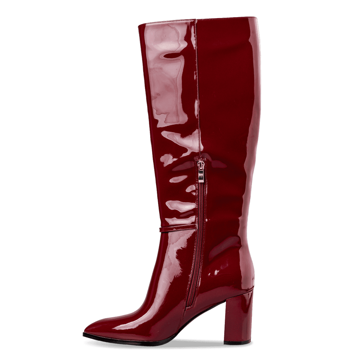 Envie Shoes - POINTED TOE SHINY BOOTS - E45-22423-30