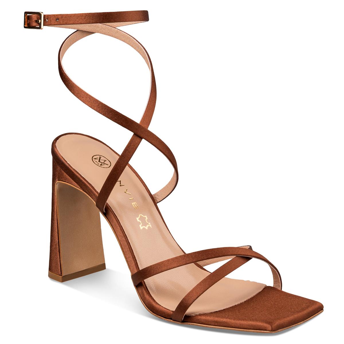 Envie Shoes - ANKLE WRAP HEELS - E02-23722-28