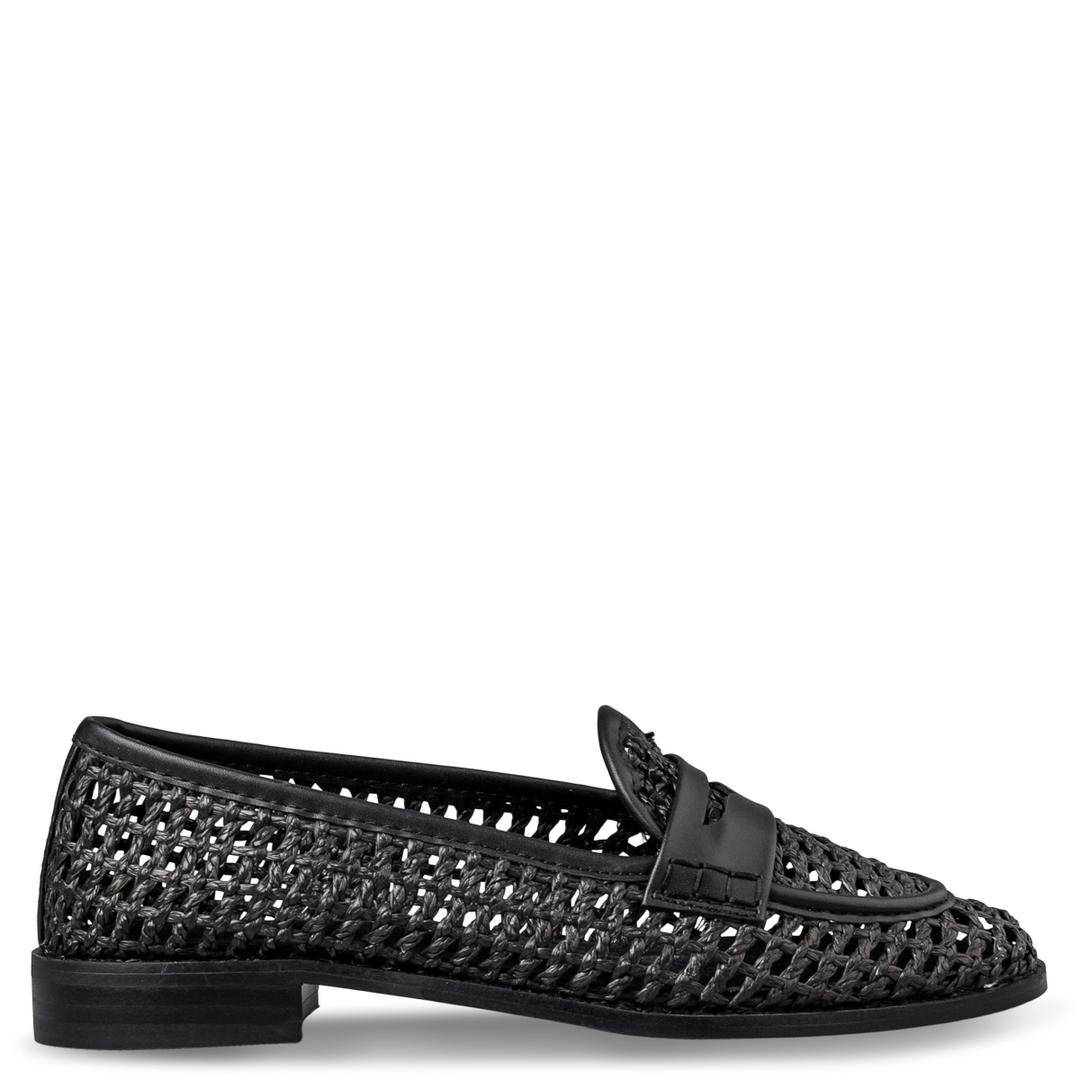Envie Shoes - RAFFIA-EFFECT LOAFERS - E84-23446-34