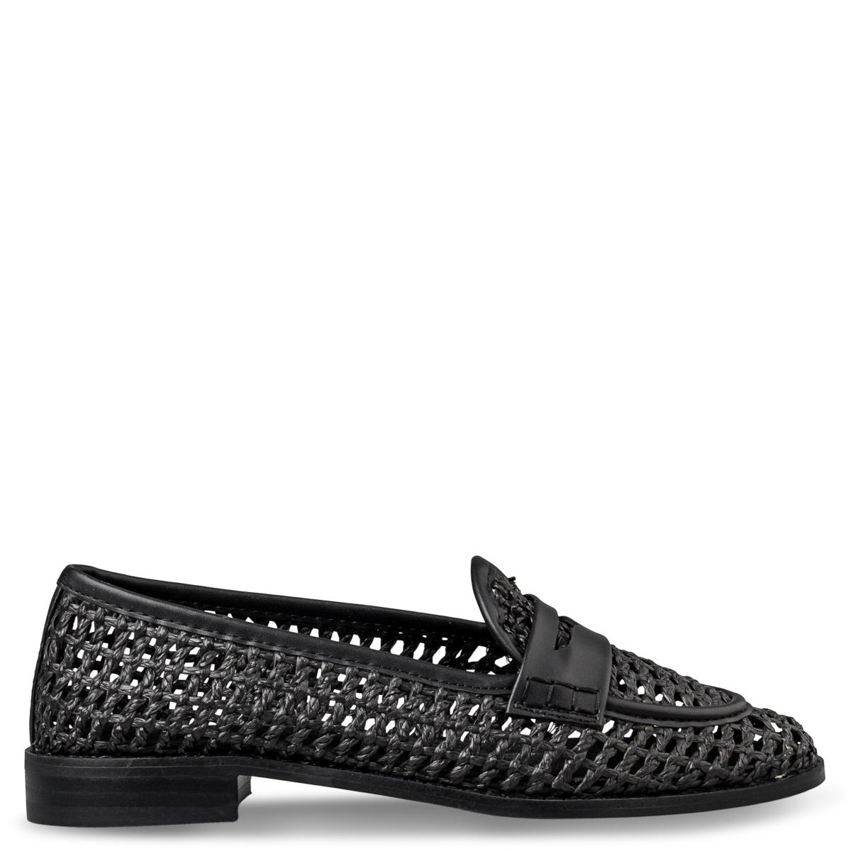 Envie Shoes - RAFFIA-EFFECT LOAFERS - E84-23446-34