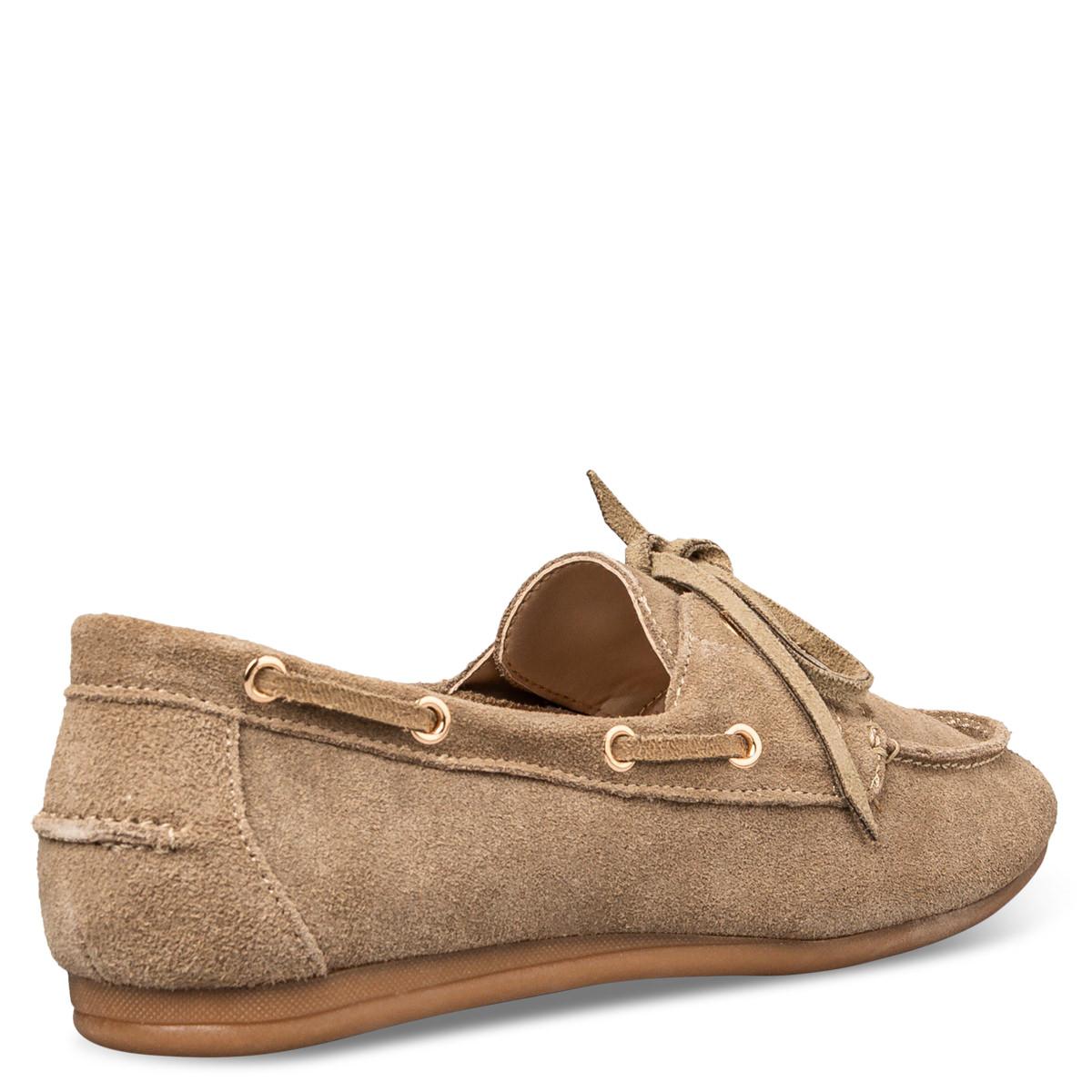 Envie Shoes - SUEDE BOAT LOAFERS - E10-23549-36