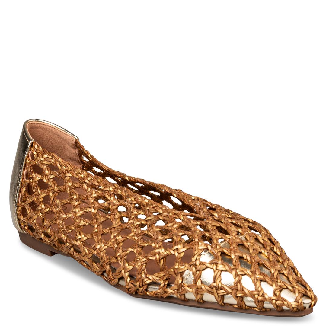 Envie Shoes - WOVEN BALLET FLATS - E96-23346-59