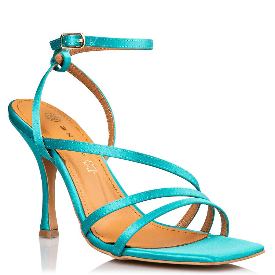 Envie Shoes - WRAPAROUND SATIN SANDALS - E02-17050-65