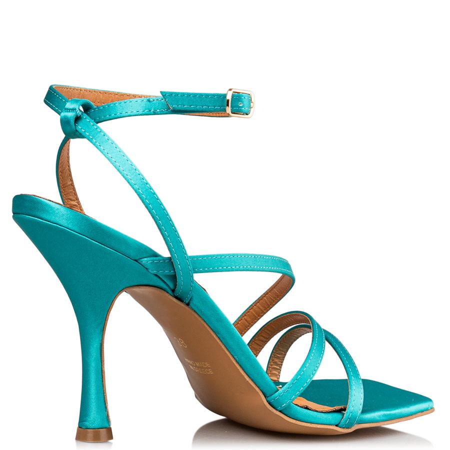 Envie Shoes - WRAPAROUND SATIN SANDALS - E02-17050-65