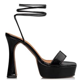 Envie Shoes - LACE UP PLATFORM SANDALS - E02-17100-34