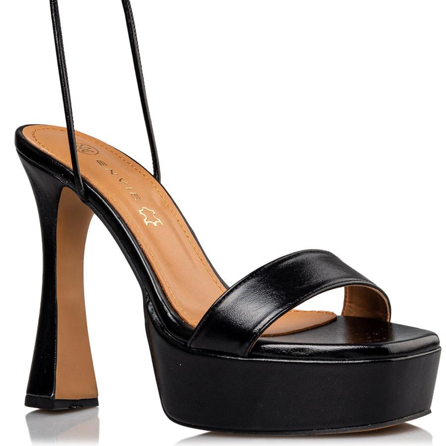 Envie Shoes - LACE UP PLATFORM SANDALS - E02-17100-34