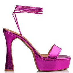 Envie Shoes - LACE UP PLATFORM SANDALS - E02-17100-54