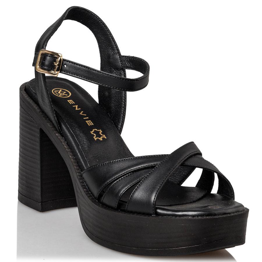Envie Shoes - PLATFORM MID HEEL SANDALS - E88-17204-34