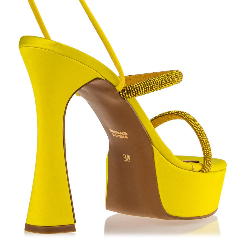 Envie Shoes - LACE UP PLATFORM SANDALS - E02-17101-29