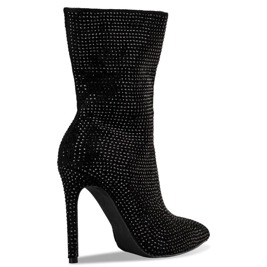 Envie Shoes - CRYSTAL EMBELLISHED BOOTIES - E84-18384-34