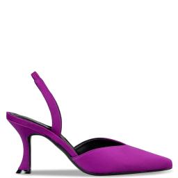 Envie Shoes - SATIN SLINGBACK PUMPS - E02-18021-143
